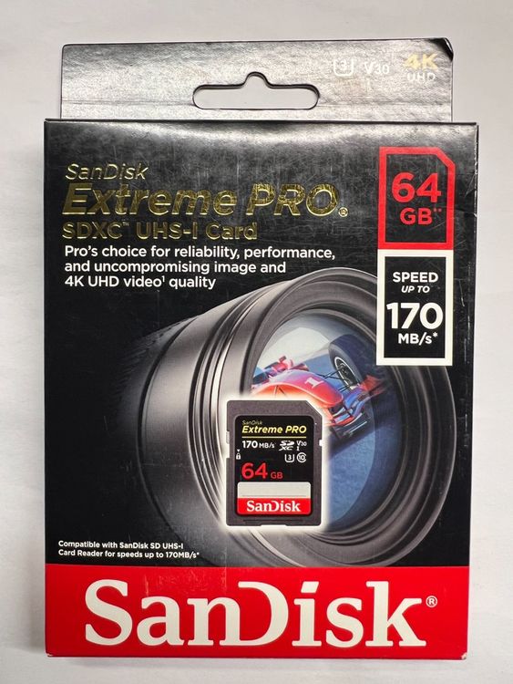 Sandisk Extreme Pro 64GB | Kaufen auf Ricardo