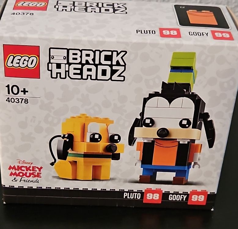 LEGO BrickHeadz Goofy & Pluto 40378 - Neu & ungeöffnet (Neu und ...