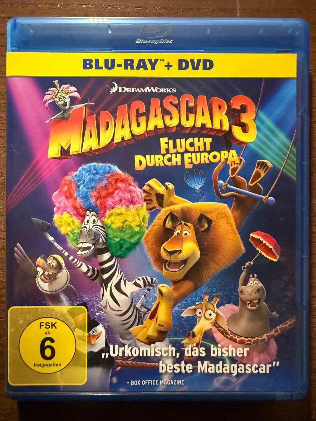 Tous les DVDs: Madagascar 3 – D'occasion à Zürich par Blu-ray_ZH
