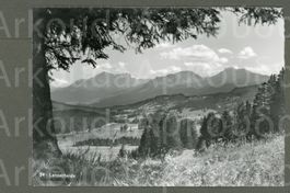 AK sw Lenzerheide GR sehr schön von © Deubelbeiss ≈ 1960