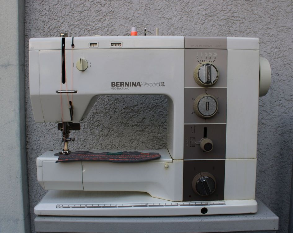 Nähmaschine Bernina record 930 electronic, ab Service Kaufen auf Ricardo
