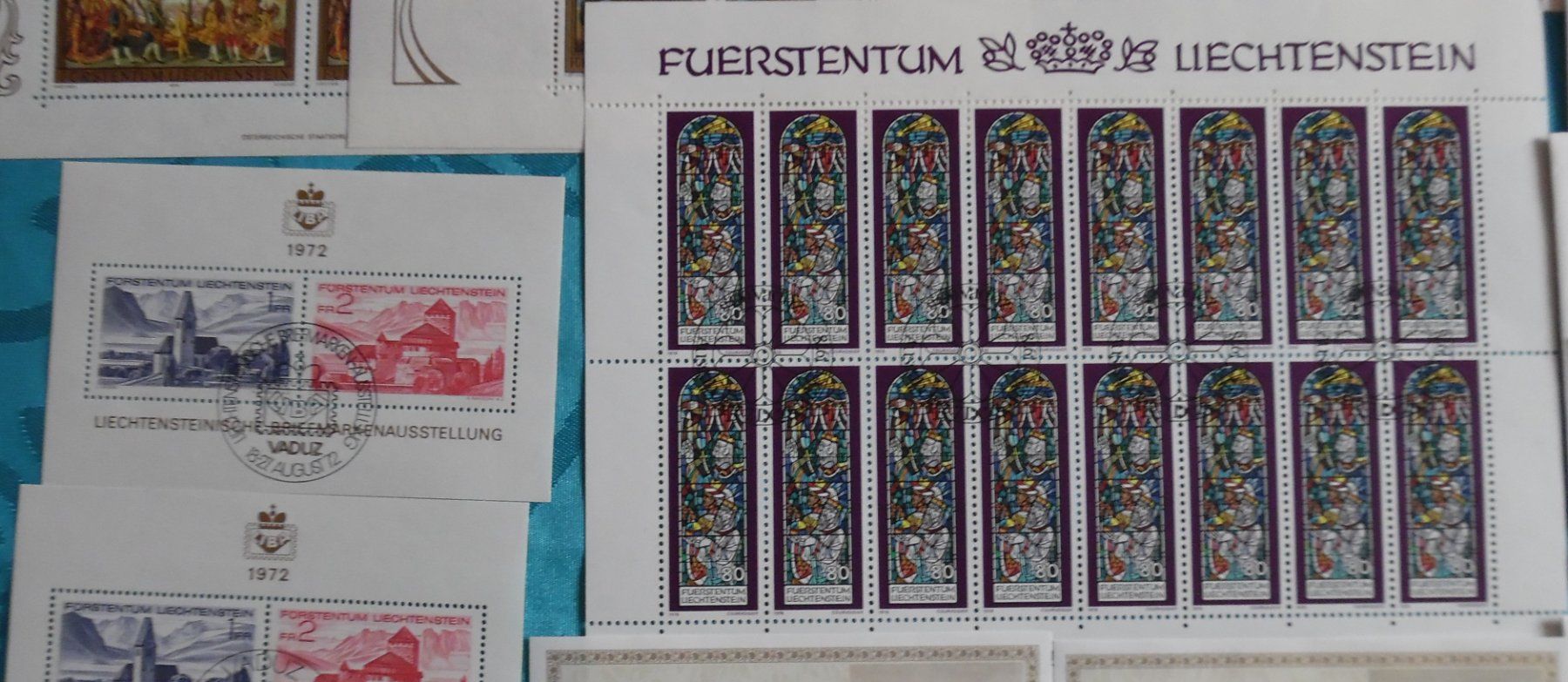 Alle Briefmarken: Sammlung FL-Marken – Gebraucht aus Bellinzona von Luna093 2