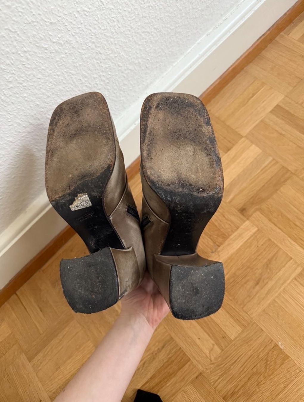 Damenschuhe: Vintage Leather Boots – Gebraucht aus Zürich von liv_e 4
