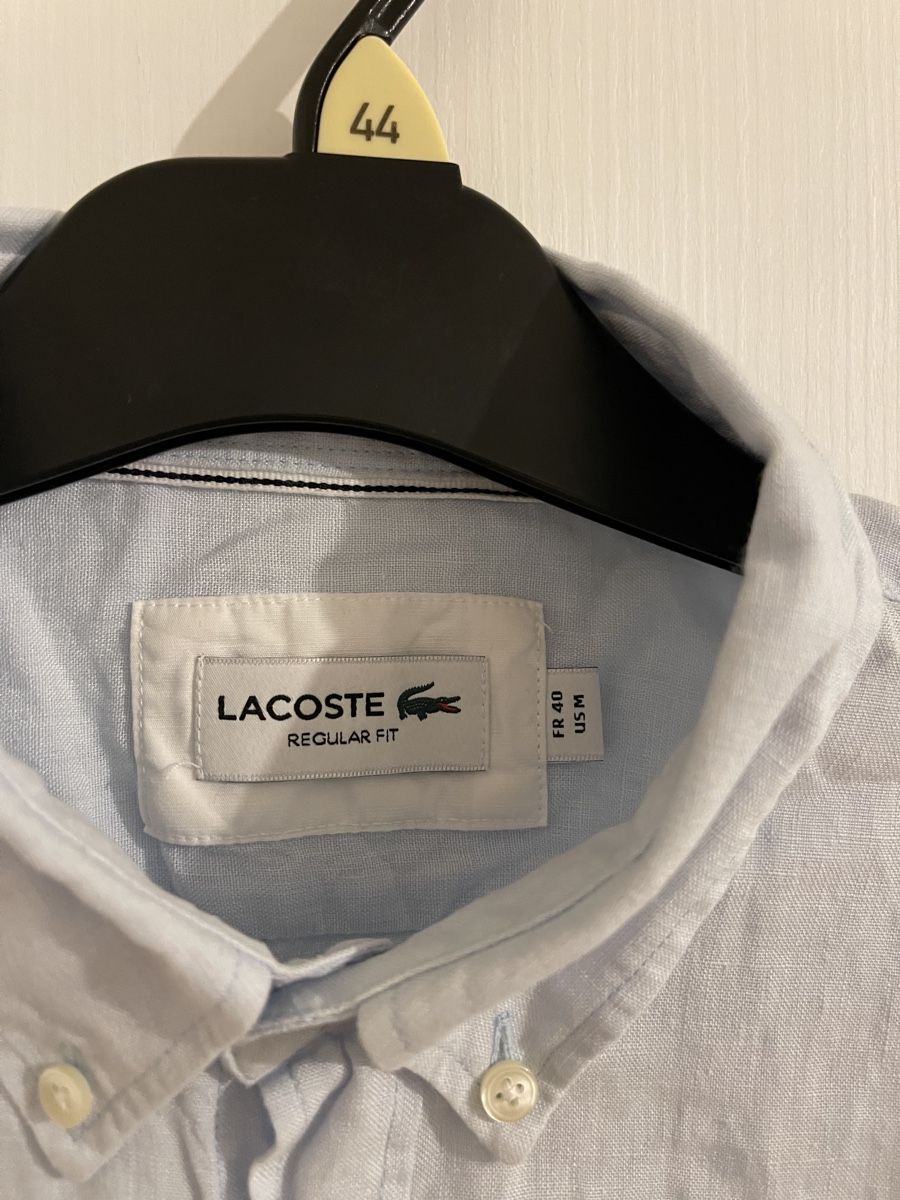 Lacoste Camicie: Lacoste Hemd hellblau, Gr. M, Leinen, Top Zustand! – Nuovo (secondo la descrizione) da Wetzikon ZH venduto da Jan_wojt 2