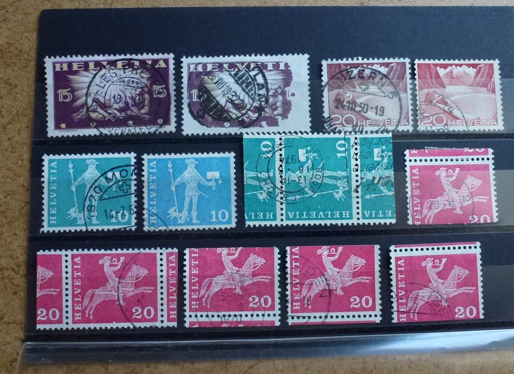 Briefmarken-Lot mit abartigen Schnitten und Farben | Kaufen auf Ricardo