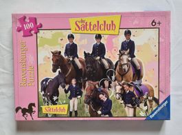 Ravensburger Puzzle Der Sattelclub 100 Teile ab 6 Jahren