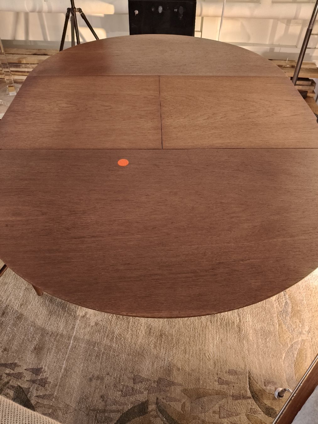 Set di tavolo e panche: Esstisch aus Teak mit 6 Stühlen – Usato da Zwingen venduto da inf_2blh 8
