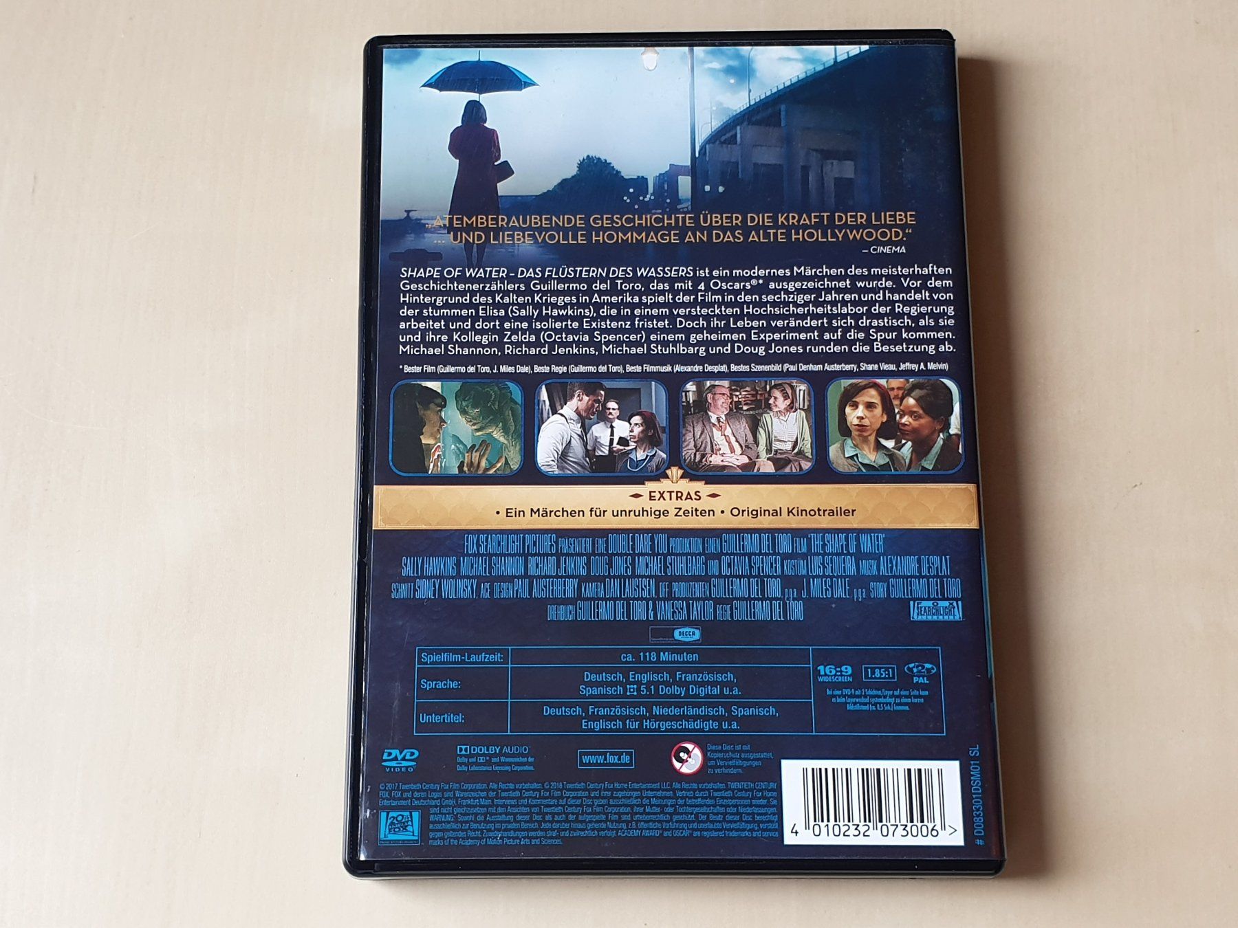 Alle DVDs: Shape of Water – Gebraucht aus Stansstad von collectorsshop 1