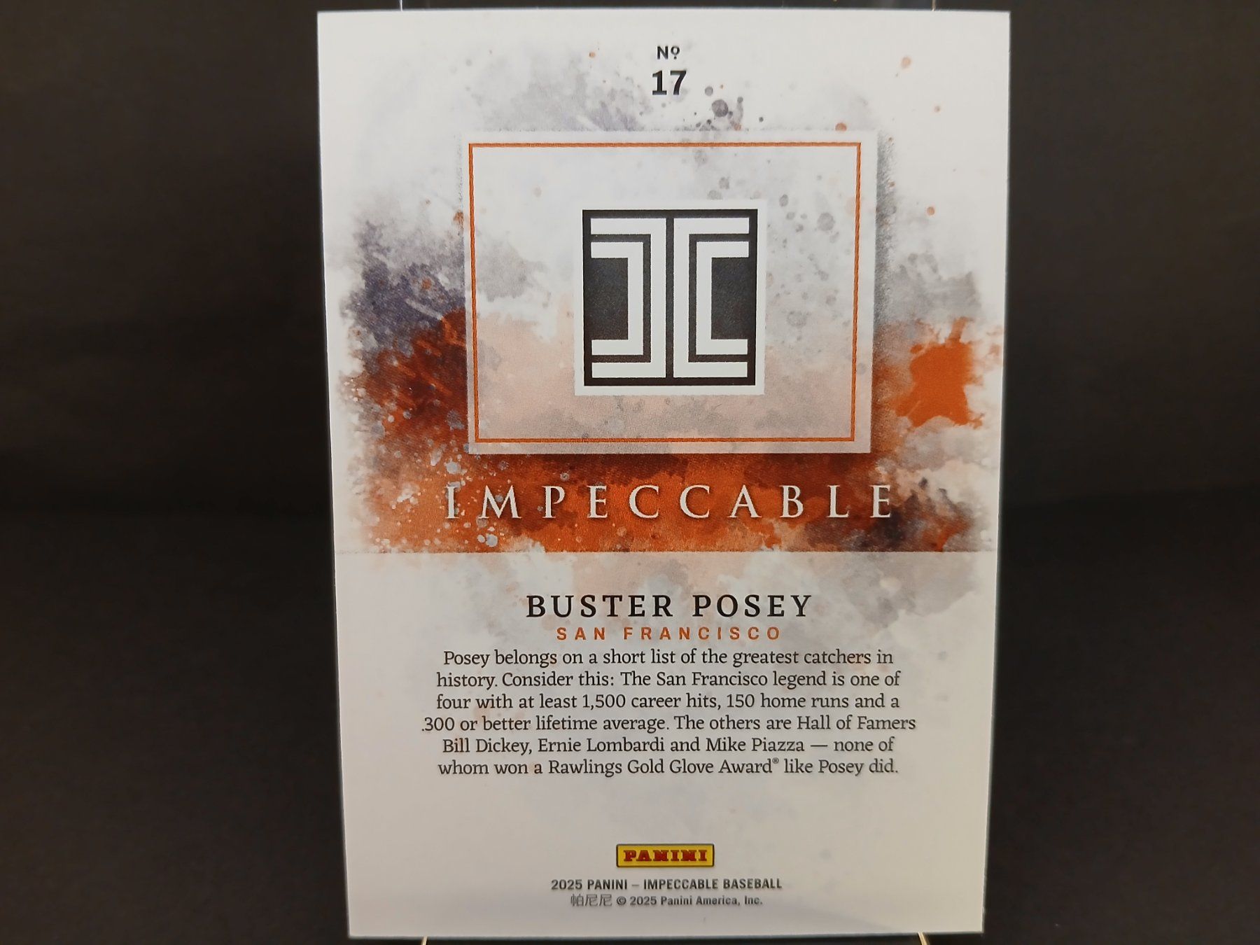 MLB Carte collezionabili: Panini Impeccable Baseball Buster Posey /99 Giants – Nuovo (secondo la descrizione) da Schaffhausen venduto da Hariyama 1