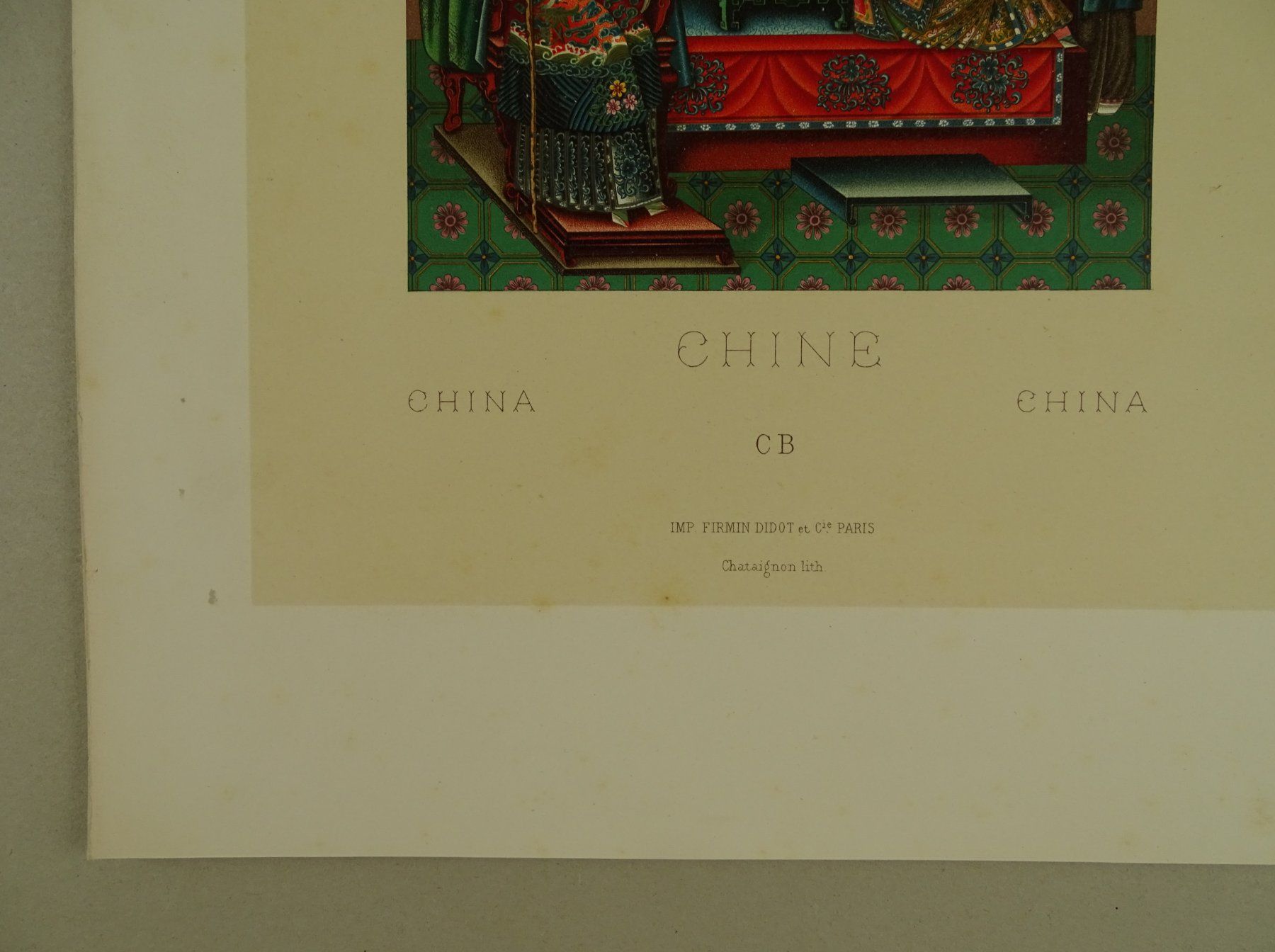 Gravures: OPIUM, CHINA, CHROMOLITHOGRAPHIE UM 1890 – D'occasion à Grüningen par Kartensammler 3