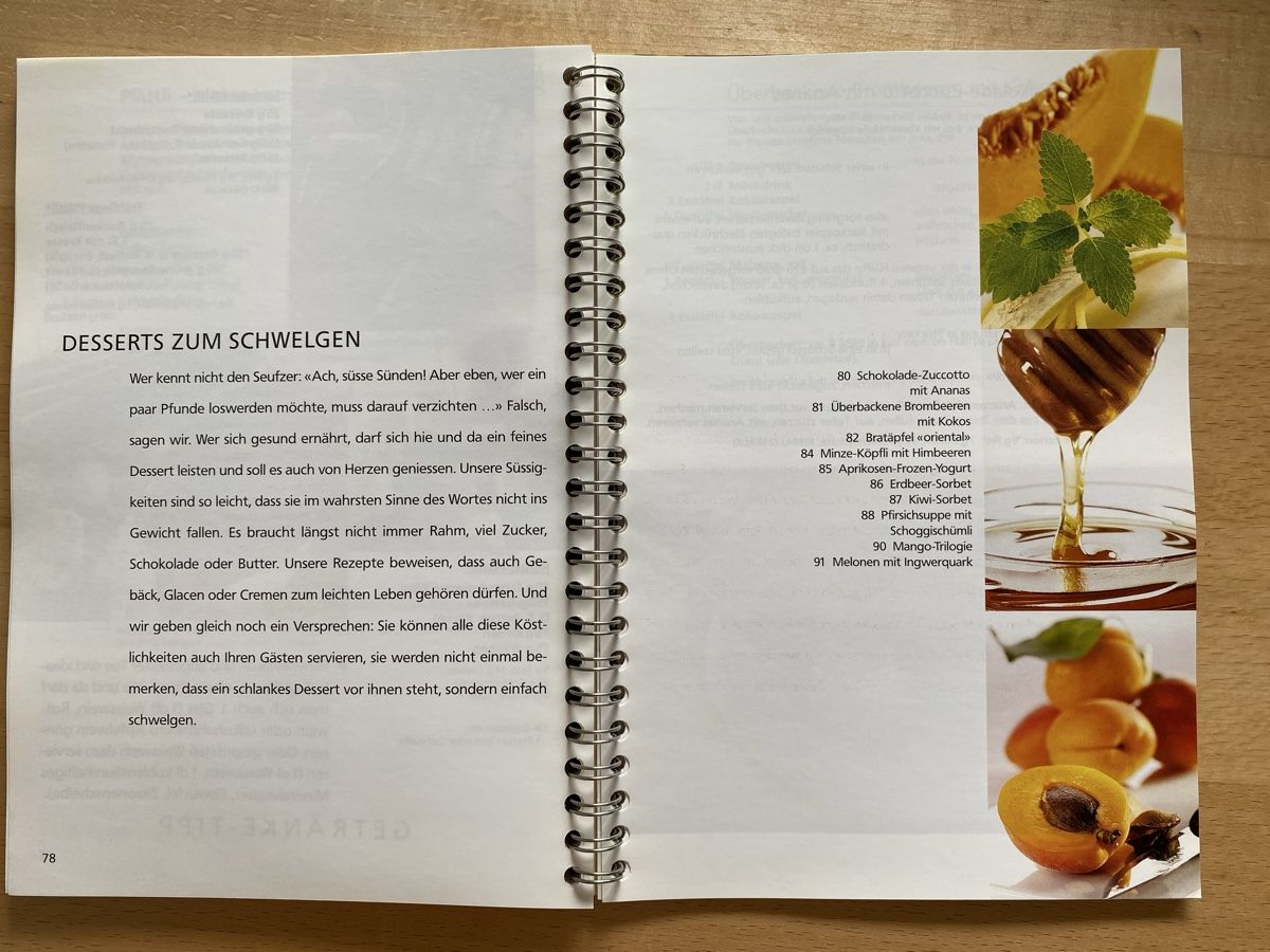 Libri: Gesund geniessen - Betty Bossi – Usato da Schwarzenburg venduto da Michellu 6
