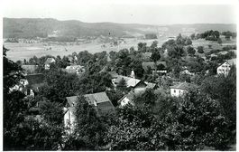 Moosleerau AG  Dorf Bauernhöfe 1932 sehr gut erhalten selten