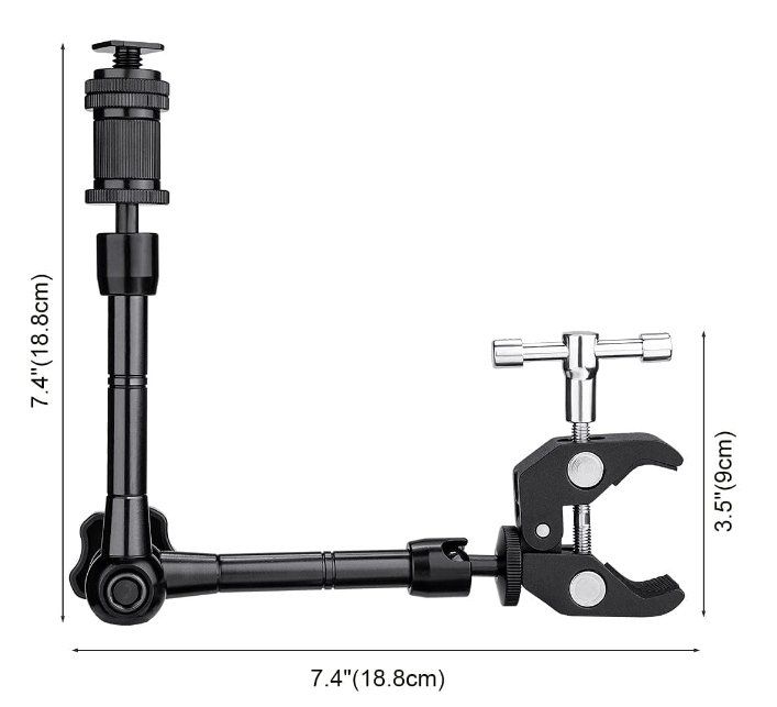 Supporti a parete: 11'' Magic Arm mit Super Clamp – Nuovo e nell'imballaggio originale da Châtelaine venduto da topshop.switzerland 2