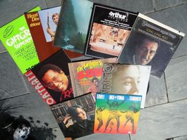 16 Schallplatten Pop, Schlager, Volkstüm