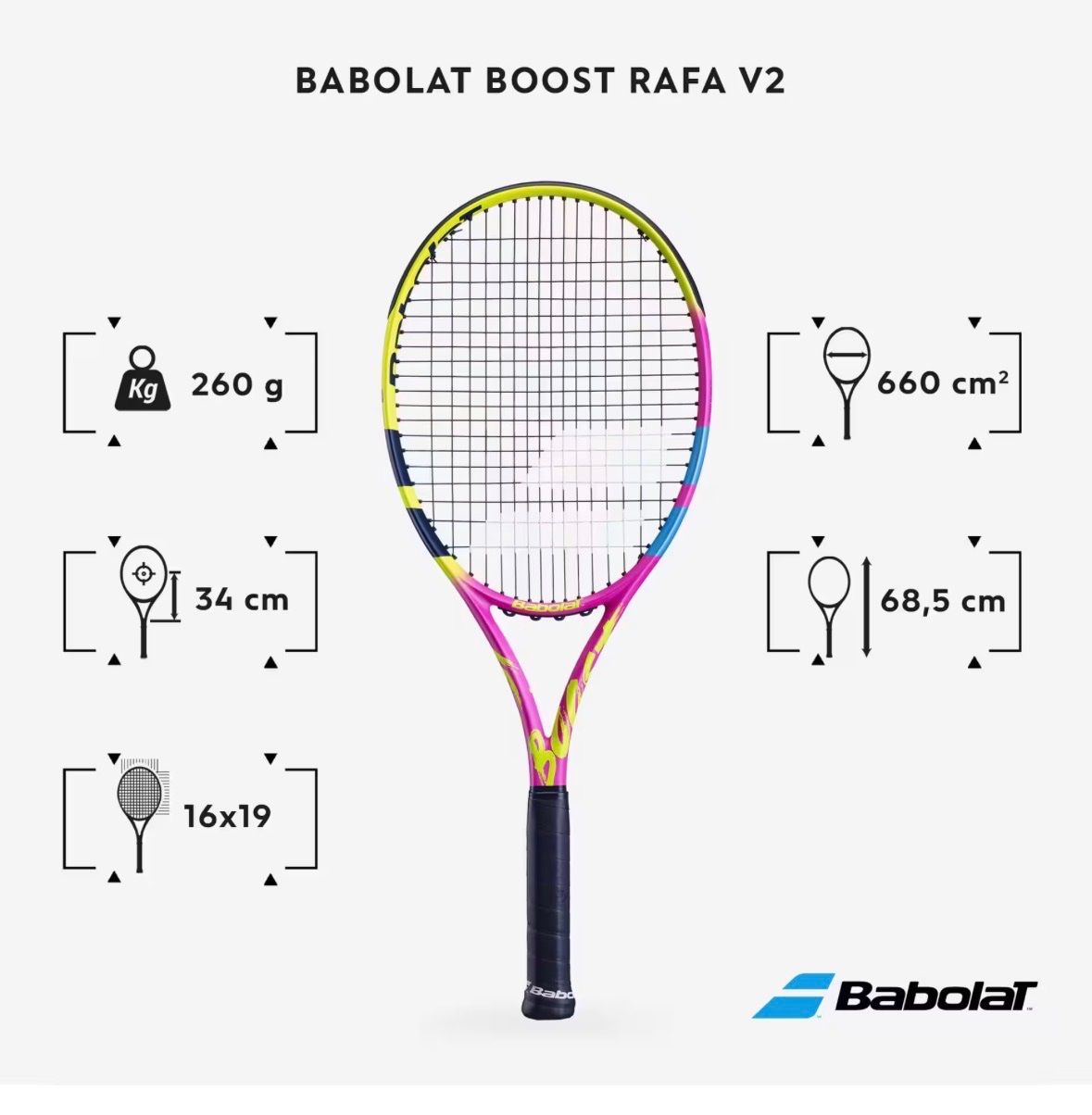 Babolat Racchette: Babolat Boost Rafa Nadal – Usato da Zürich venduto da gio_6qm5 1