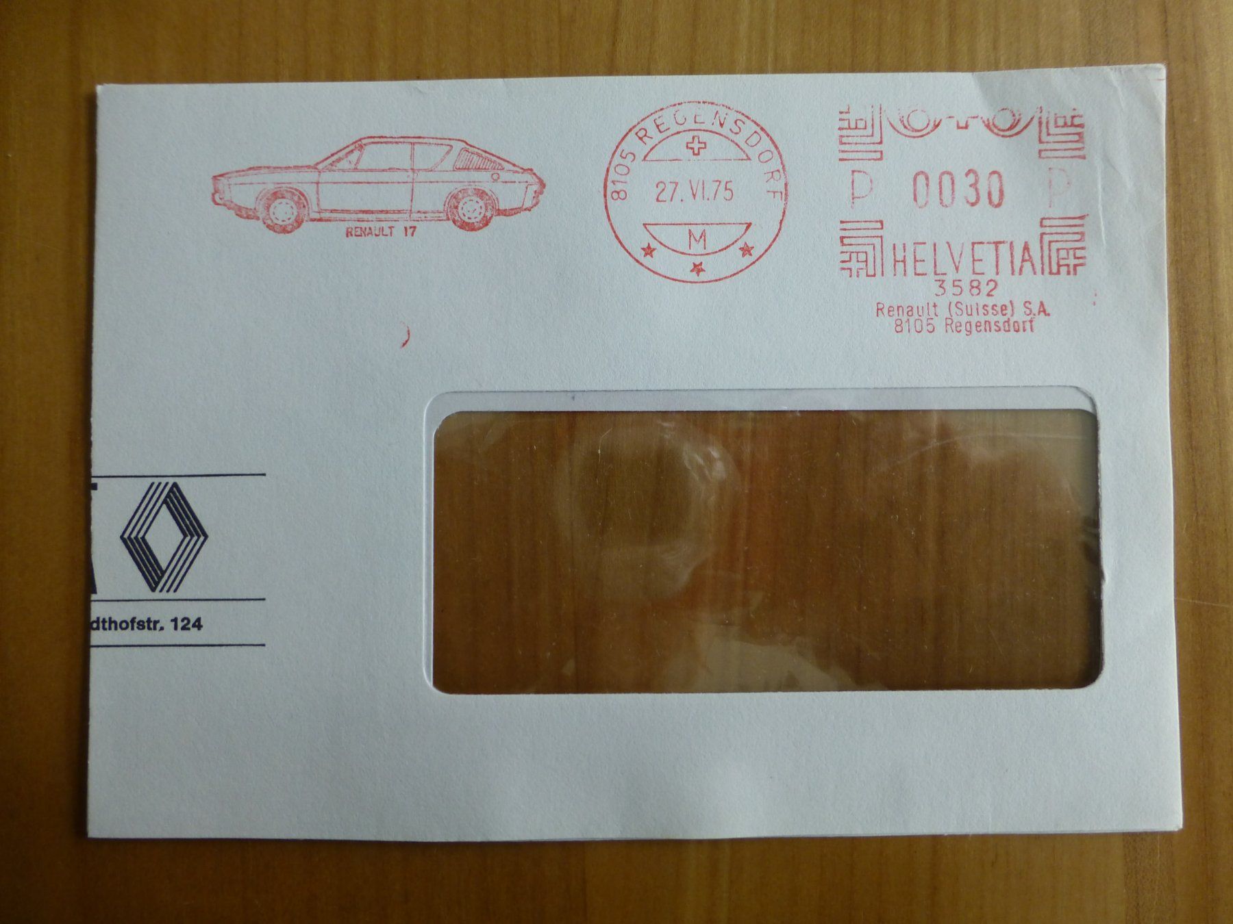 Foto & Immagini: Regensdorf, Renault Suisse. Renault 17, 1975 – Usato da Bettlach venduto da 1saurer