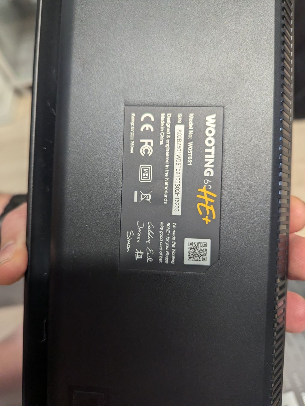 Wooting Tastaturen: Gamingtastatur Wooting 60HE+ – Neu (gemäss Beschreibung) aus Oberbüren von fle_rqs7 3