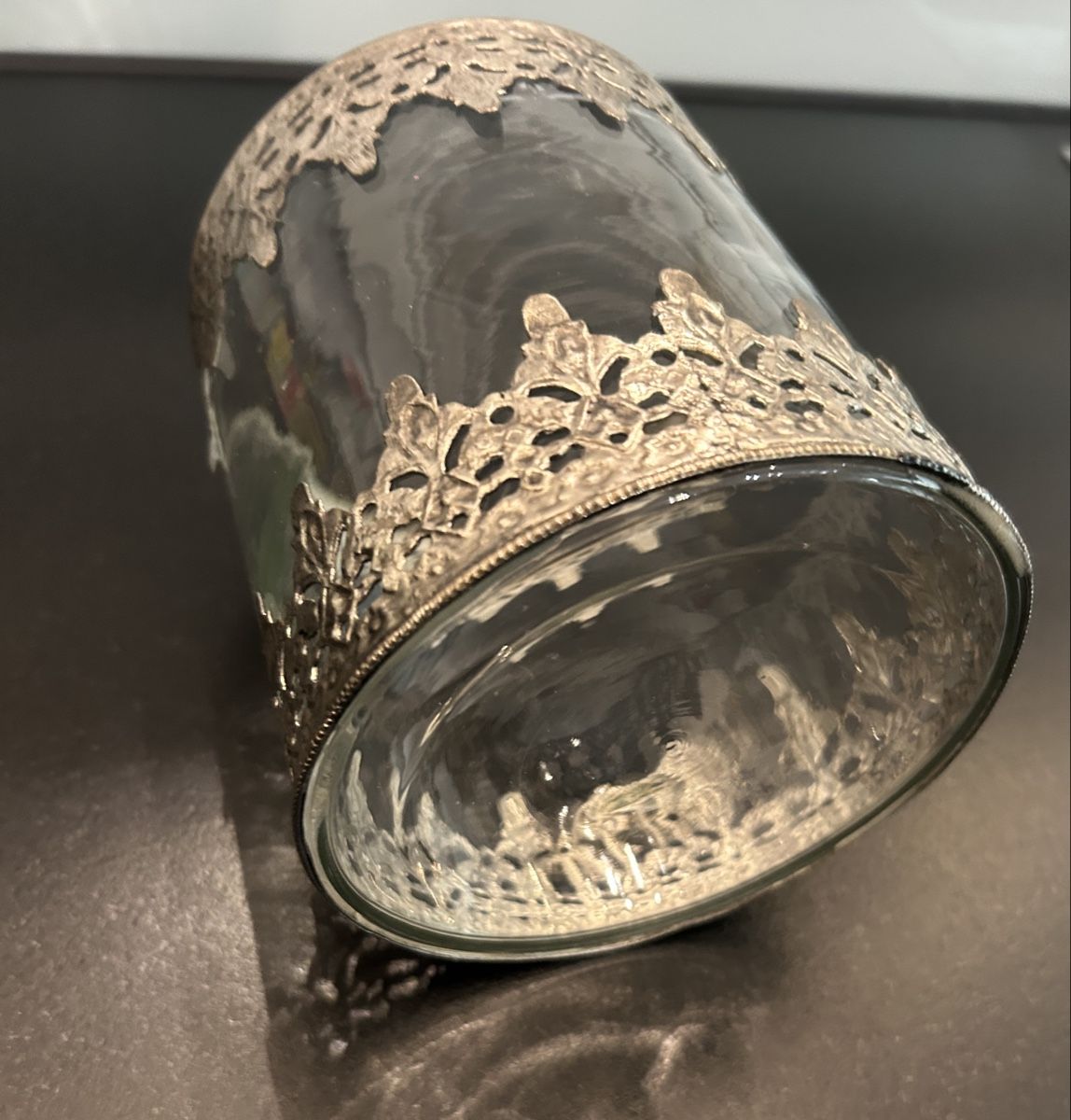 Tutte le decorazioni: Kerzenglas mit Metallverzierung – Usato da Brislach venduto da gre_t5pb 4