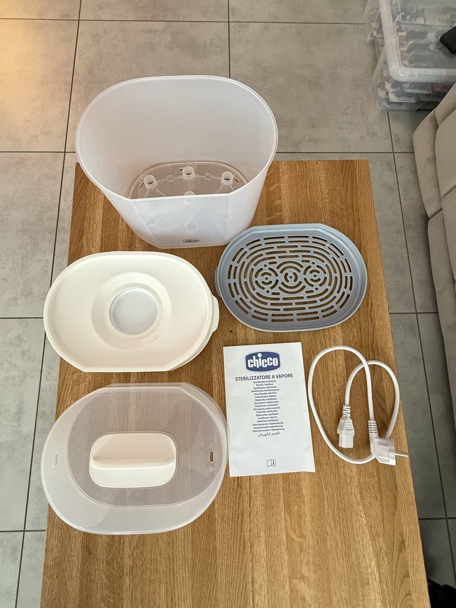 Baby-Mahlzeiten: Chicco Dampfsterillisator Natural 3 in 1 – Neu und originalverpackt aus Kölliken von Iridiumblck 1