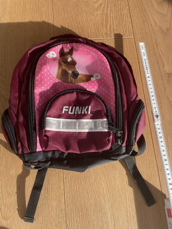 Kinderrucksack Funki, Pferdemotiv, Mädchenrucksack