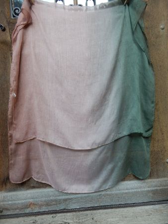 Schal    erdige Farben    100 %  VISKOSE       FRANCE + NEU