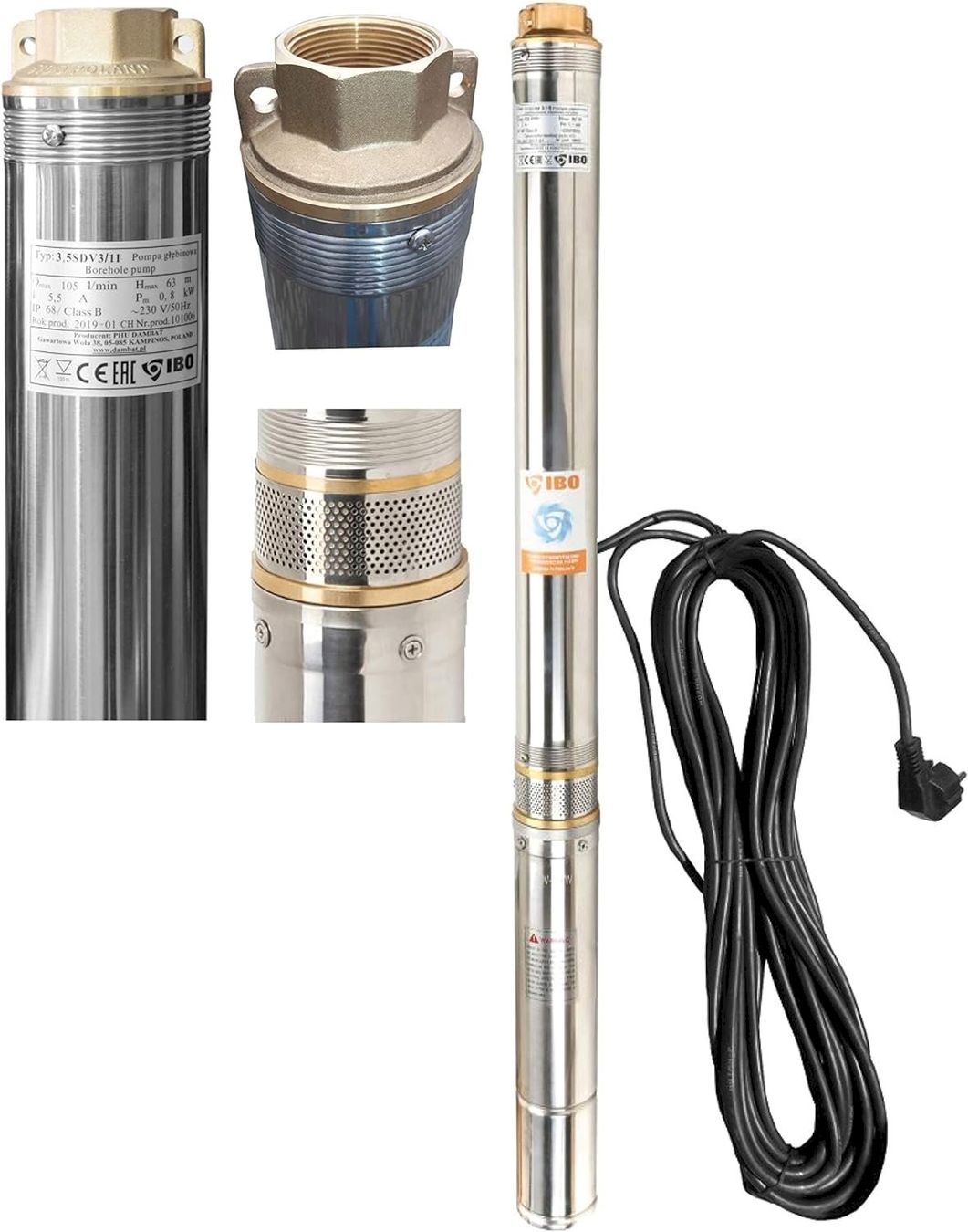 Stagni & Fontane ornamentali: Tiefbrunnenpumpe 6000l/h – Nuovo e nell'imballaggio originale da Bottighofen venduto da zaap