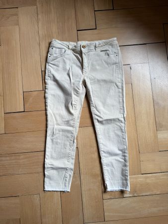 ZARA - 7/8 Jeans beige 42