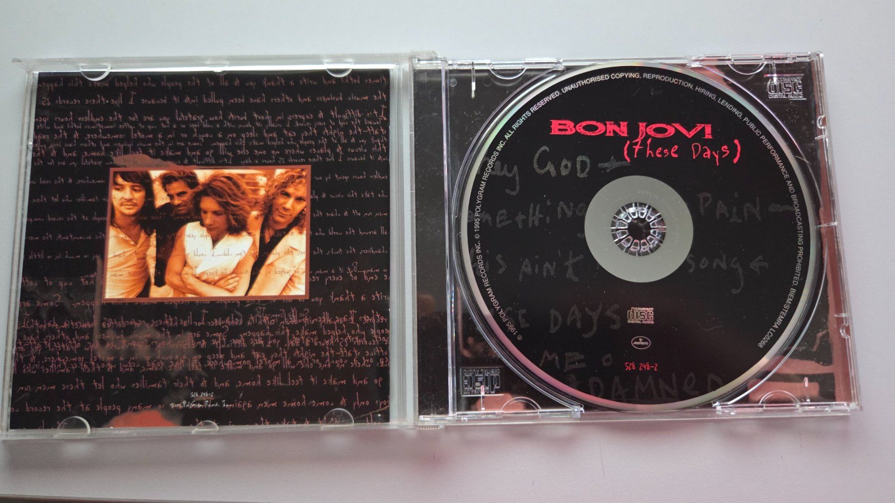 CDs: CD Bon Jovi - These Days – D'occasion à Schaffhausen par Kellerrassel 1
