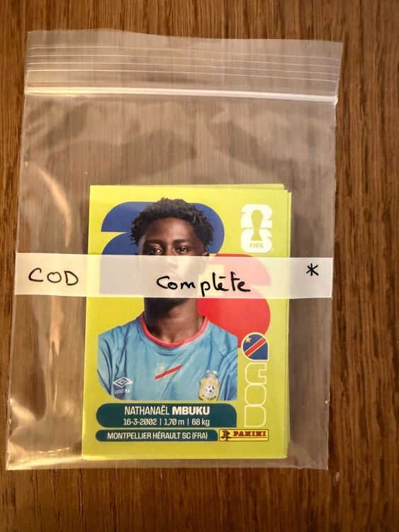 Equipe COD Complete Panini World Cup 2026 (Neuf (Voir description)) à ...