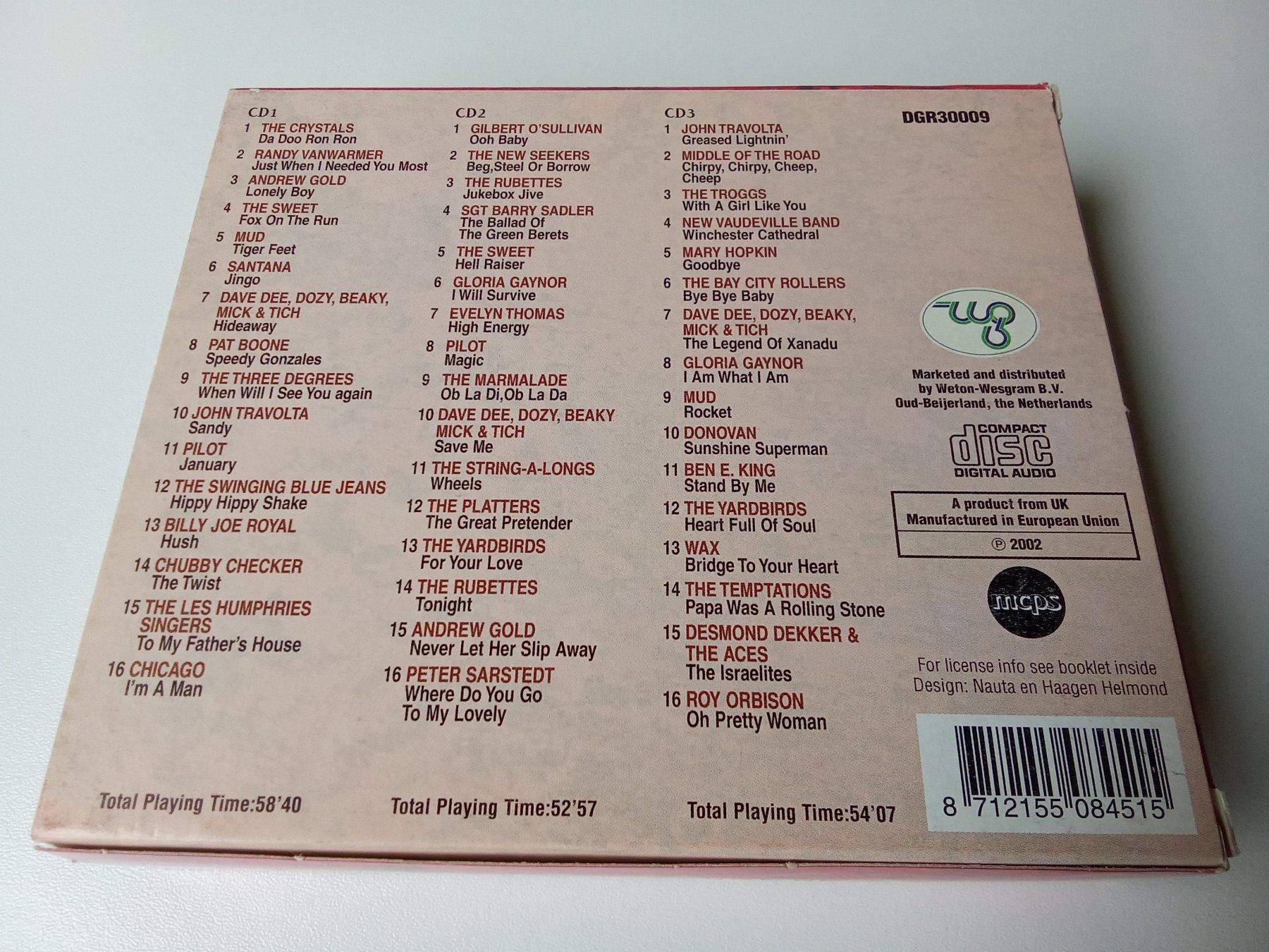 CD: Oldies Show 2 - Greatest Oldies / 3 CDs – Usato da Bilten venduto da Bora3 1