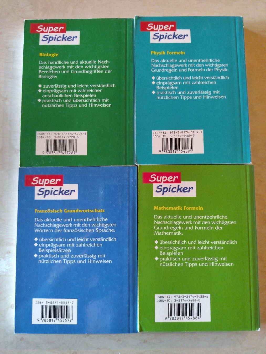 Libri: Bücherpaket Super Spicker - diverse Themen – Usato da Bowil venduto da taomi 1