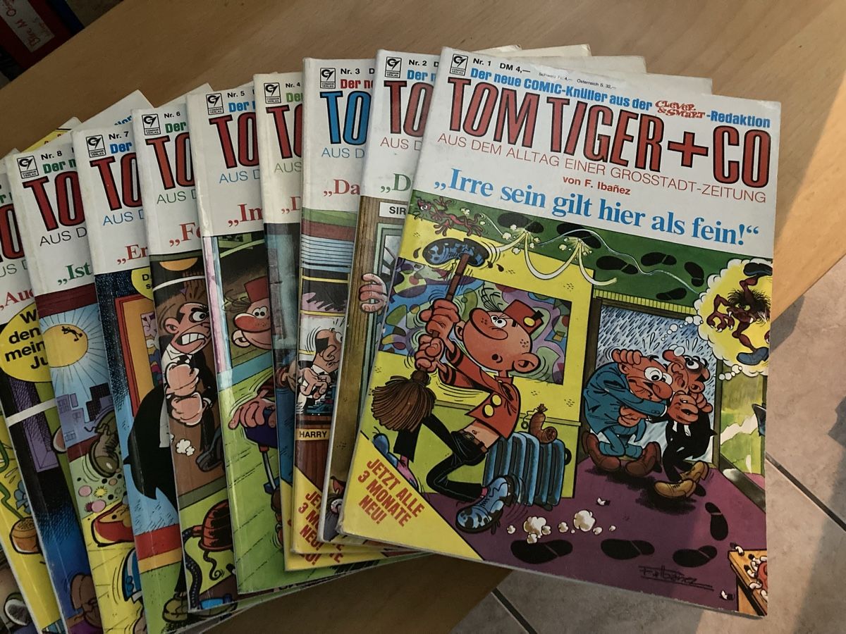 Comics: Tom Tiger + Co Comic Band 1-21 – Gebraucht aus Horgen von Andradina 1