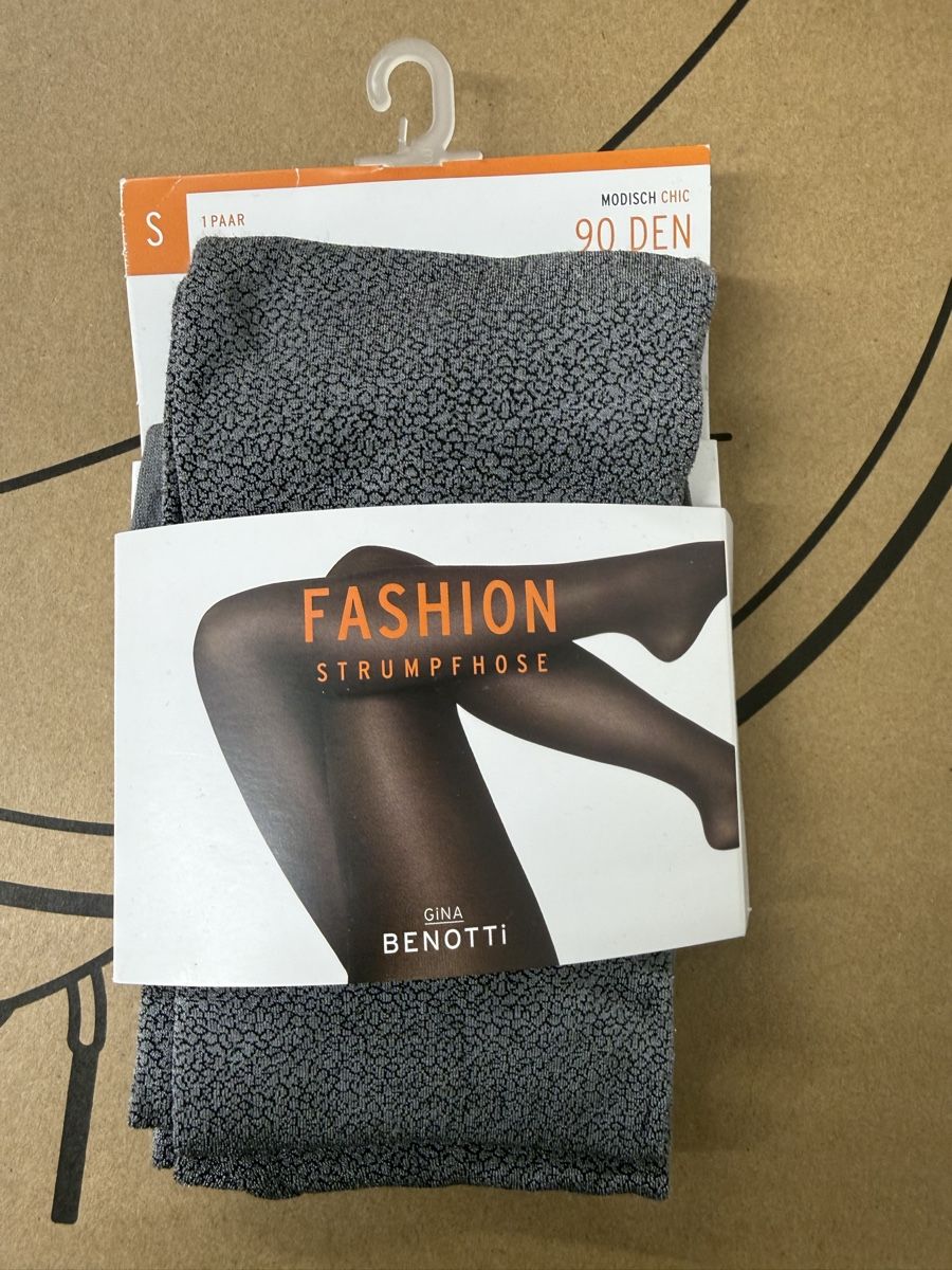 Collants: Strumpfhose Grösse S mit Muster 90 DEN NEU – Neuf avec emballage d'origine à Liestal par isa_8y72 1