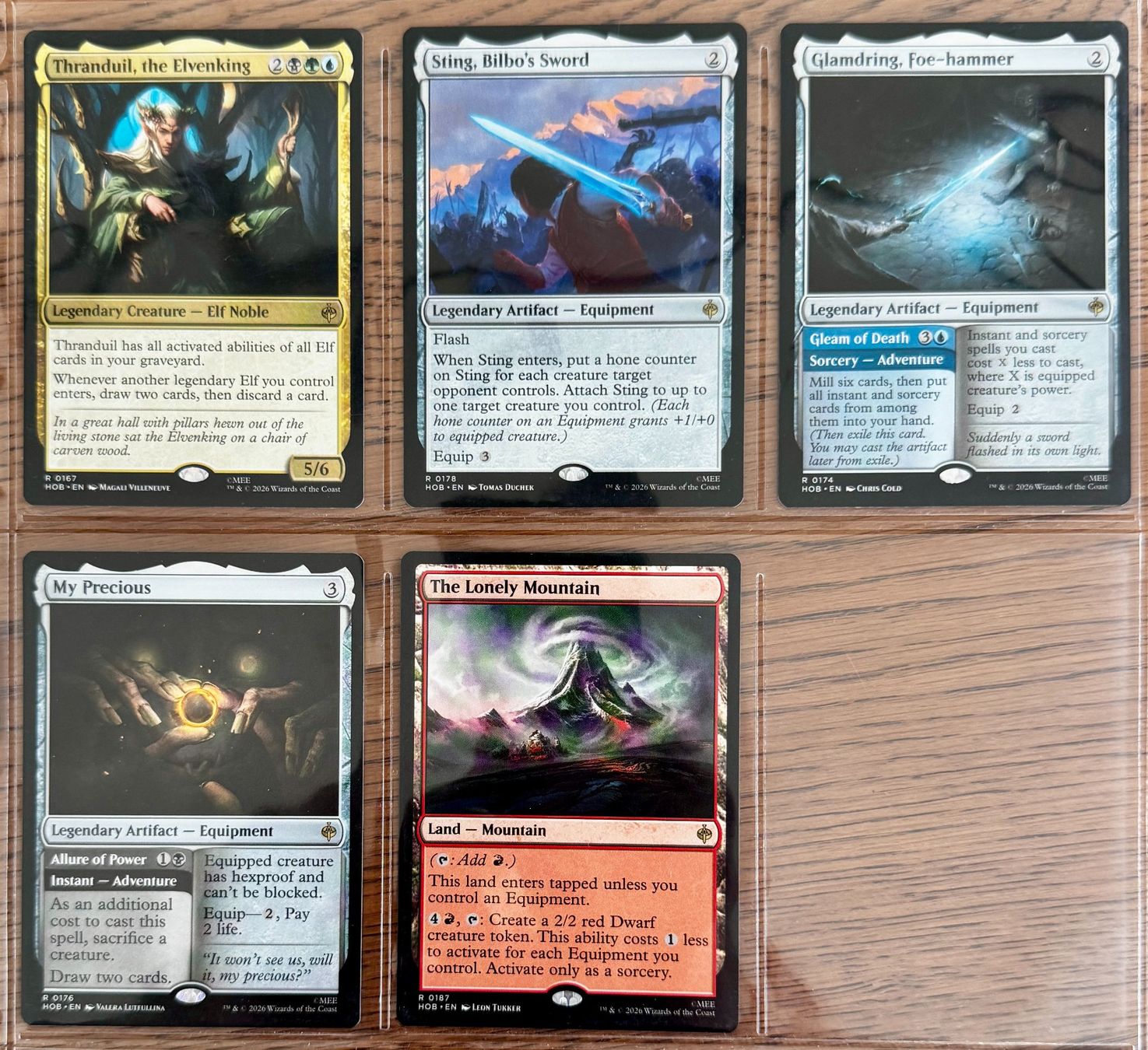 Magic The Gathering Carte collezionabili: 32 The Hobbit Rares NM – Nuovo (secondo la descrizione) da Rechthalten venduto da hosme_be 3