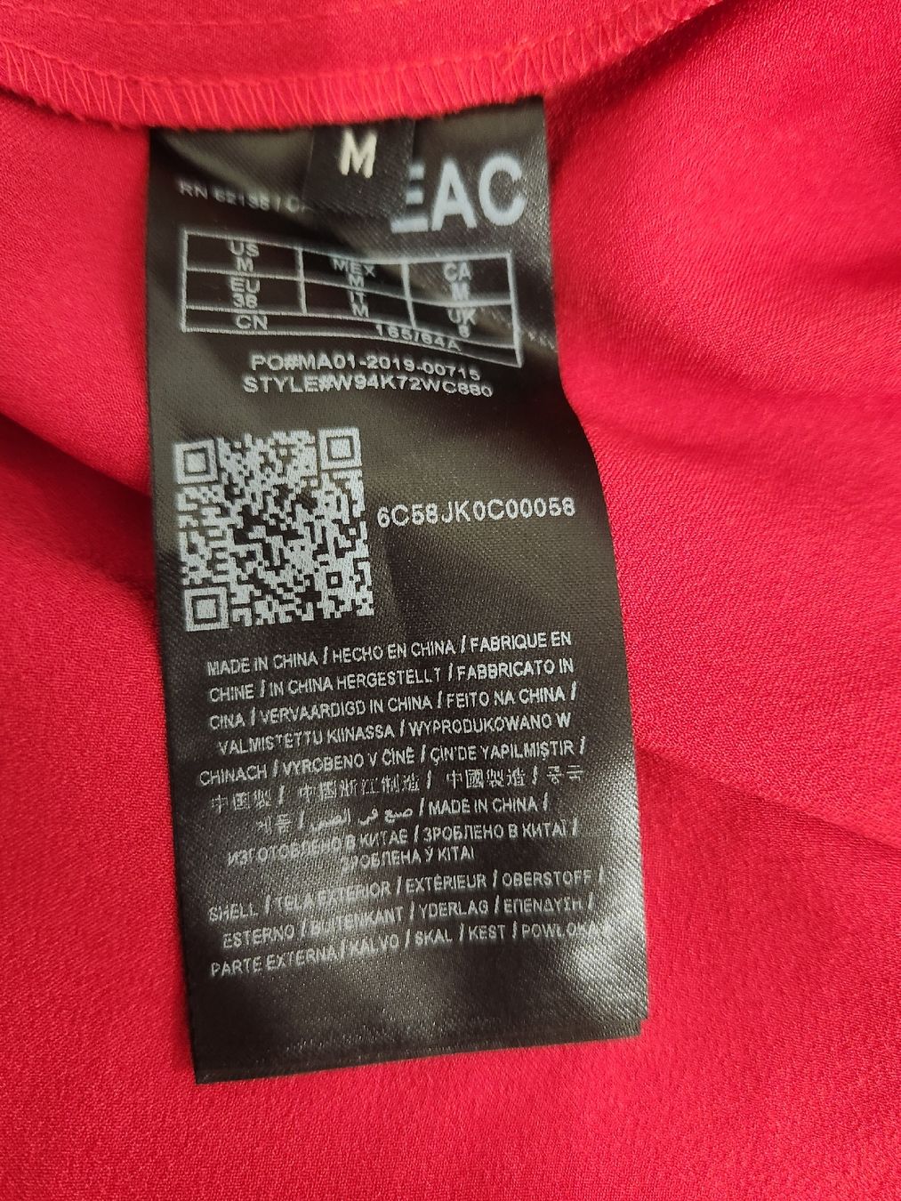 Guess Vestiti: Robe GUESS rouge taille M neuve avec etiquette – Nuovo (secondo la descrizione) da Niedergösgen venduto da Eva2410 8
