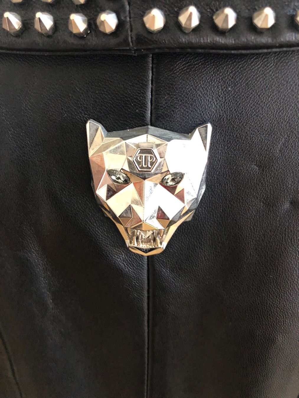 Philipp Plein Giacche: Philipp Plein leather jacket – Usato da Lugano venduto da Vintage.Mood 4
