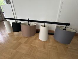 Schöne Deckenleuchte 5-flammig in tollem Design