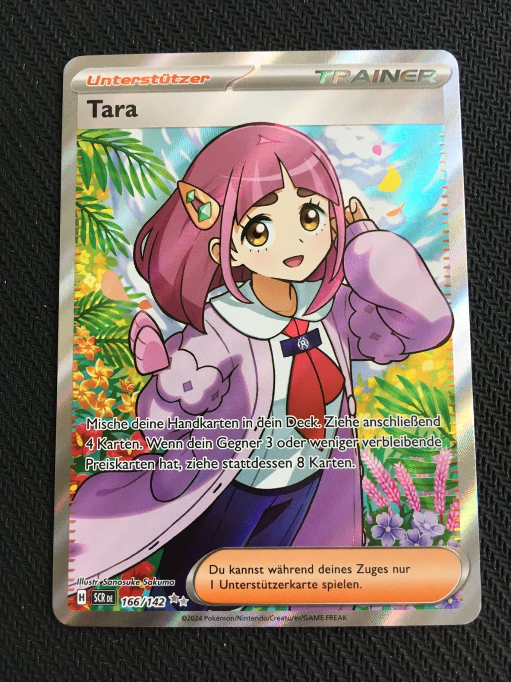 Pokémon Sammelbilder & Trading cards: SCR 166 Tara - Pokémon - Stellarkrone - DE – Gebraucht aus St.Gallen von Punktchen01