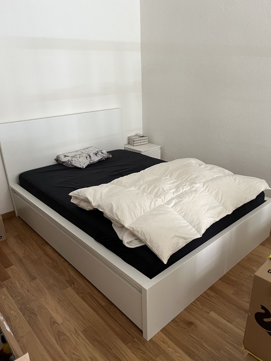 Ikea Letti: 140x200 cm Weisses Bett mit Schubladen – Nuovo (secondo la descrizione) da Frauenfeld venduto da Jaciinta 2