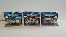 Micro Machines Star Trek 3er Set Raumschiffe - Ungeöffnet
