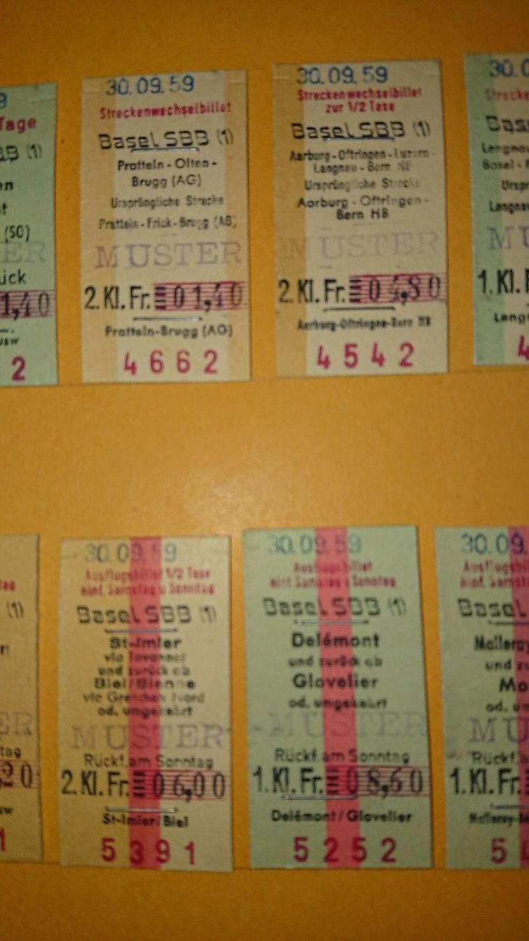 Biglietti: Tickets Edmondson – Usato da Cortaillod venduto da signep 3