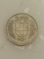 5 Franken 1951  Silber
