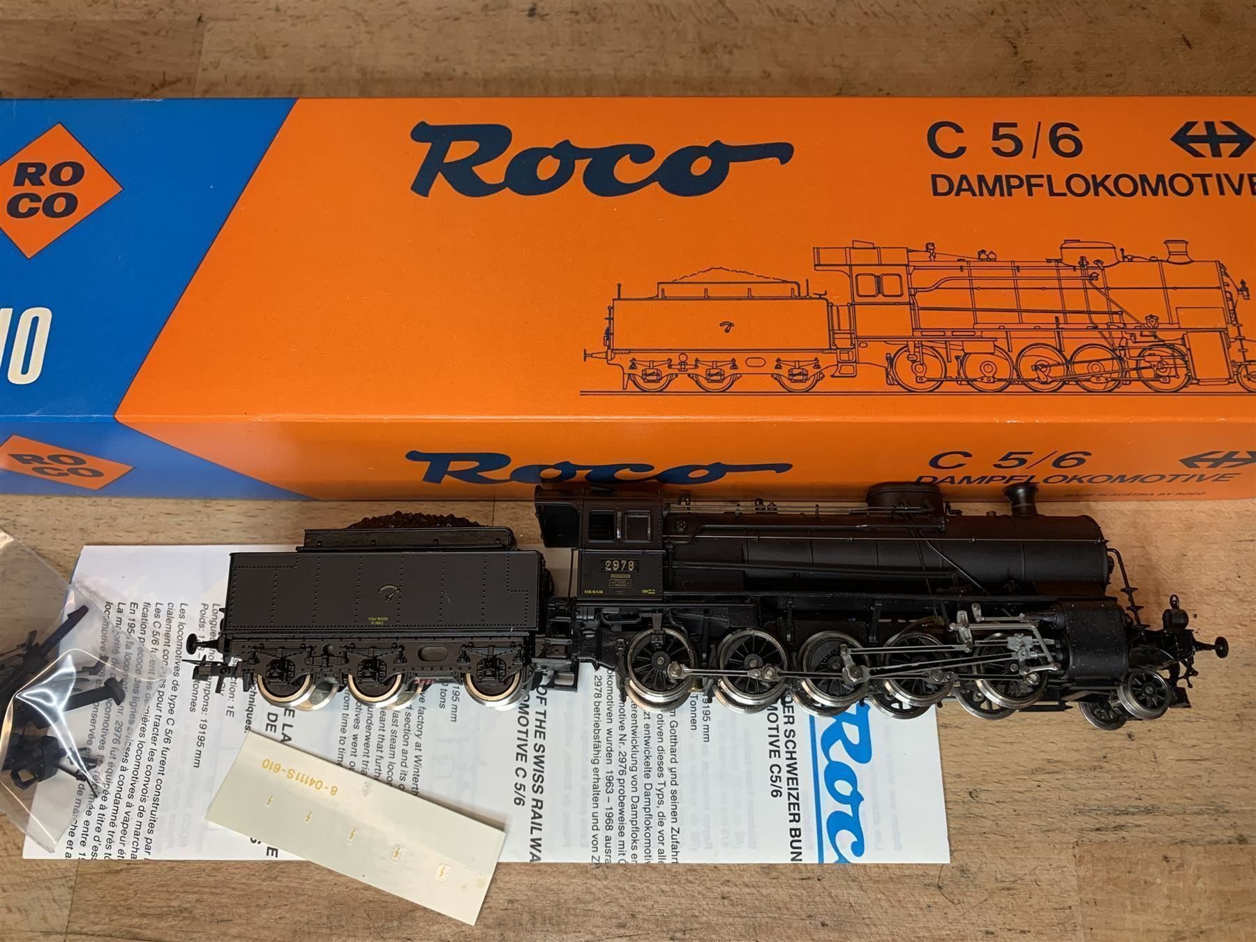 Roco Modellini di ferrovie: Roco 04111 Dampflok 5/6 SBB = – Usato da Hauterive NE venduto da eriamch 2