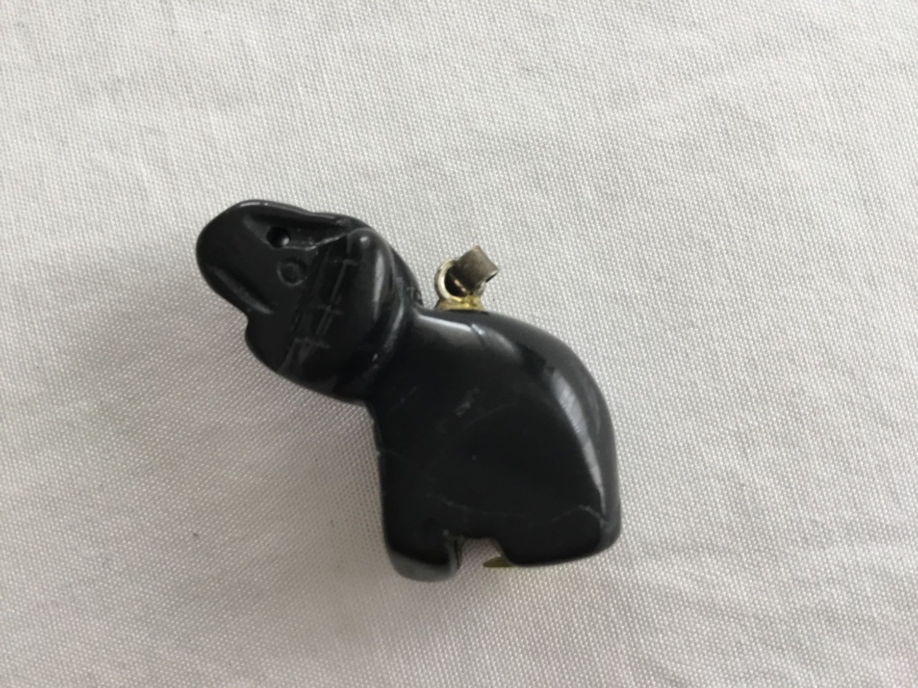 Mineralien & Heilsteine: Anhänger Elefant Onyx Heilstein – Neu und originalverpackt aus Doppleschwand von Fortuna5859