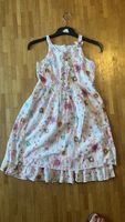 Sommerkleid Gr.146 mit Blumen