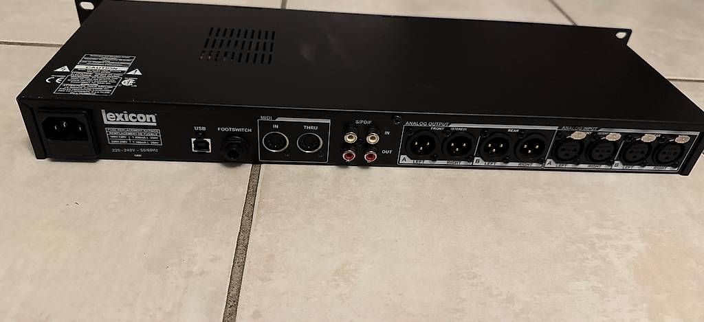 Strumenti musicali: Lexicon mx400 XL – Usato da Lausanne venduto da Ali312312 3