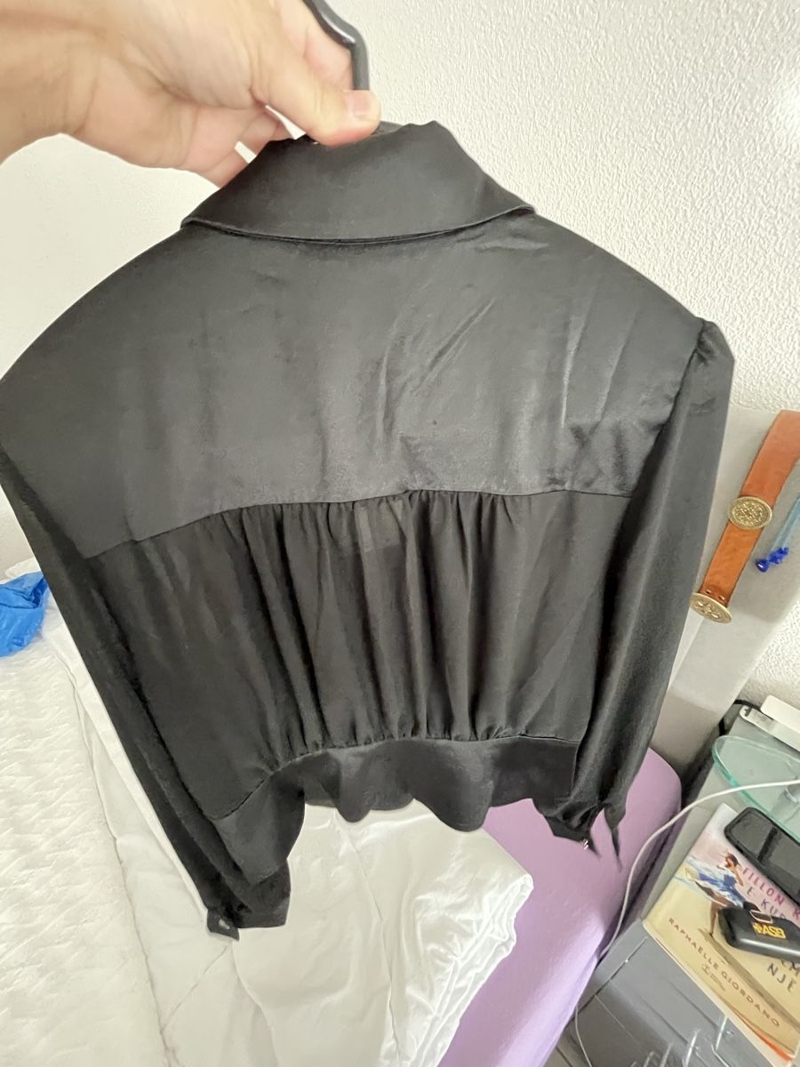 Morgan Camicette: Morgan de Toi Black Blouse Size 40 – Nuovo (secondo la descrizione) da Winterthur venduto da shp_xcc5 3