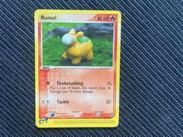 Pokemon Numel EX Dragon non holo 2003 Yuka Morii