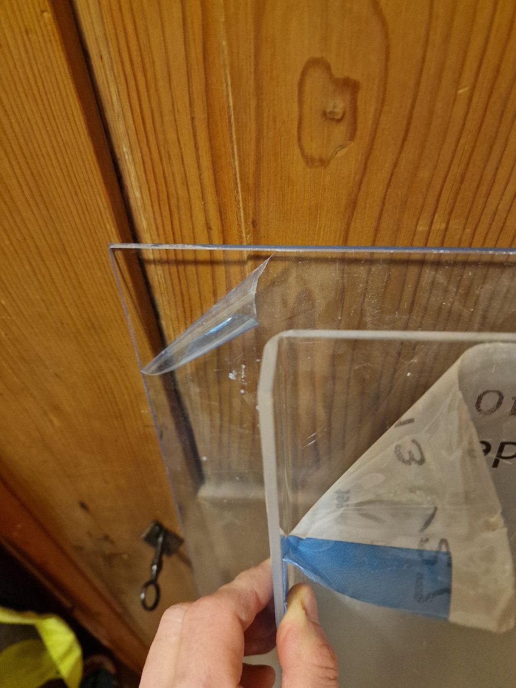 Contenitori & Simili: 2 grosse Plexiglas transparent, 1 mit Winkel – Nuovo e nell'imballaggio originale da Flurlingen venduto da LS2011100