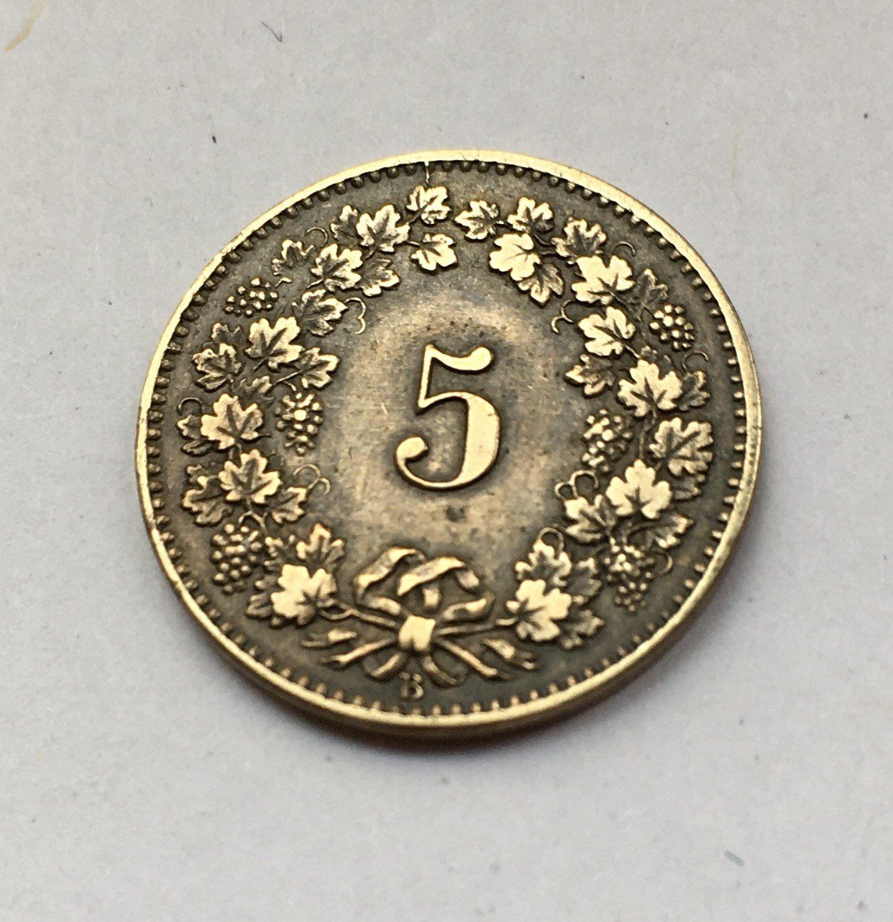 Tutti le monete: 1872 5 Rappen ss+ – Usato da Kirchberg SG venduto da Z-Collection 2